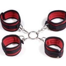 Фиксаторы для рук и ног Пикантные штучки, красный