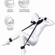 Набор для фиксации рук и ног Anonymo by Toyfа с подушкой, черный