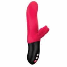 Пульсатор-кролик с вибрацией Fun Factory Bi Stronic Fusion, красный. Нет в наличии Пульсатор-кролик с вибрацией Fun Factory Bi Stronic Fusion, красный