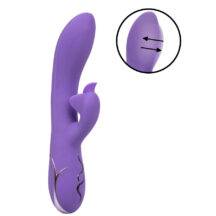 Вибратор-кролик CalExotics Insatiable G Inflatable G-Flutter с функцией надува, фиолетовый