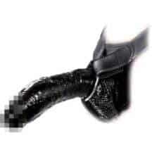 Страпон полый на ремнях PipeDream Fetish Fantasy Extreme Hollow Strap On, черный