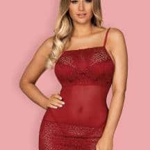 Сорочка Obsessive Lividia chemise, Красный, L/XL. Нет в наличии Сорочка Obsessive Lividia chemise, Красный, L/XL