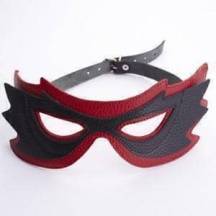 Маска Sitabella оригинальной формы из натуральной кожи, черно-красный, OS. Нет в наличии Маска Sitabella оригинальной формы из натуральной кожи, черно-красный, OS