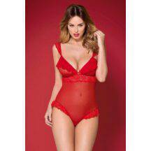 Боди Obsessive 863-TED-3 teddy, Красный, S/M. Нет в наличии Боди Obsessive 863-TED-3 teddy, Красный, S/M