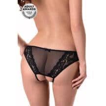 Трусики с доступом Erolanta Pauline, черные, 50-52. Нет в наличии Трусики с доступом Erolanta Pauline, черные, 50-52