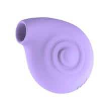 Вакуумный стимулятор клитора с вибрацией Nomi Tang Little Snail, лавандовый