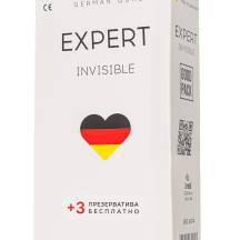 Презервативы ультратонкие Amor Expert Invisible, 12 шт + 3 шт