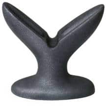 Анально вагинальный плаг LoveToy LoveThing Blooming Tulip, черный