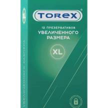 Презервативы увеличенного размера Torex №12. Нет в наличии Презервативы увеличенного размера Torex №12