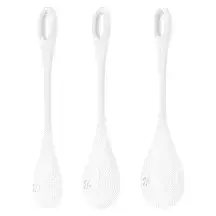 Набор вагинальных шариков Satisfyer Yoni Power 1, белый