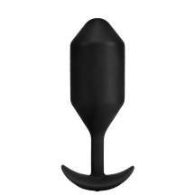 Вибропробка для ношения b-Vibe Vibrating Snug Plug 5, черная Вибропробка для ношения b-Vibe Vibrating Snug Plug 5, черная