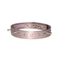 Ошейник Sitabella из искусственной кожи с шипами, бронзовый