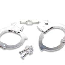 Наручники Pipedream Official, серебристые