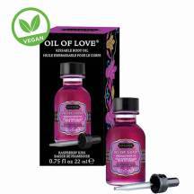 Возбуждающий гель KamaSutra Oil of Love Малина, 22 мл 