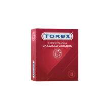Презервативы сладкая любовь Torex №3, клубника