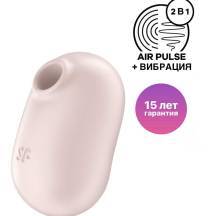 Вакуумный стимулятор клитора с вибрацией Satisfyer Pro To Go 2, бежевый. Нет в наличии Вакуумный стимулятор клитора с вибрацией Satisfyer Pro To Go 2, бежевый