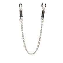 Зажимы для сосков CalExotics Nipple Play Superior Nipple Clamps, серебристый/черный