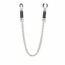 Зажимы для сосков CalExotics Nipple Play Superior Nipple Clamps, серебристый/черный Зажимы для сосков CalExotics Nipple Play Superior Nipple Clamps, серебристый/черный