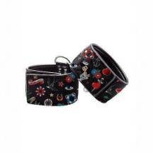 Наножники на цепочке Shots School Tattoo Style, черный. Нет в наличии Наножники на цепочке Shots School Tattoo Style, черный