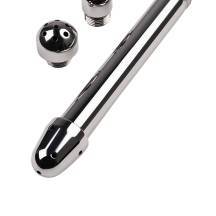 Анальный душ Toyfa Metal с тремя насадками, серебристый