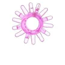 Эрекционное кольцо Toyfa с шипами, розовое. Нет в наличии Эрекционное кольцо Toyfa с шипами, розовое