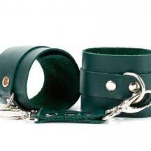Наручники BDSM Арсенал Lady's Arsenal, изумрудные. Нет в наличии Наручники BDSM Арсенал Lady's Arsenal, изумрудные