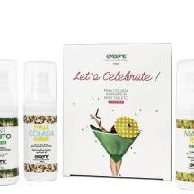 Набор разогревающих массажных гелей Exsens Gourmet Let's Celebrate!, 30 мл х 3 шт. Нет в наличии Набор разогревающих массажных гелей Exsens Gourmet Let's Celebrate!, 30 мл х 3 шт