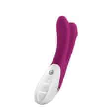 Двойной вибратор Mystim Bon Aparte, баклажановый Двойной вибратор Mystim Bon Aparte, баклажановый