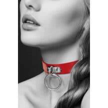 Чокер с кольцом Collier Fetish Rouge Bijoux pour toi, красный. Нет в наличии Чокер с кольцом Collier Fetish Rouge Bijoux pour toi, красный