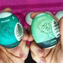 МАСТУРБАТОРЫ-ЯЙЦА С САМОЛУБРИКАЦИЕЙ SATISFYER EGG