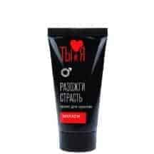 Возбуждающий крем для мужчин Bioritm Ты и Я Sextaz-M, 25 г
