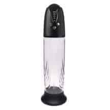 Автоматическая вакуумная помпа с реалистичной вставкой Penis Pump, бесцветная