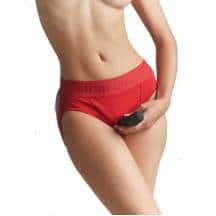 Трусики для страпона Strap-on-me Heroine Harness M, красные. Нет в наличии Трусики для страпона Strap-on-me Heroine Harness M, красные