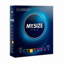 Презервативы ультратонкие MY.SIZE PRO размер 53, 3 шт