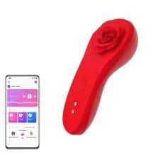 Вибровкладка в трусики Magic Motion Fun Town Caleo, красная Вибровкладка в трусики Magic Motion Fun Town Caleo, красная