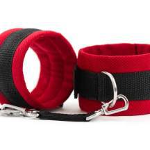 Наручники My Rules BDSM Арсенал, красные