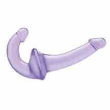 Безремневой страпон Lux Fetish, фиолетовый