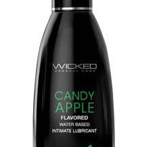 Оральный лубрикант Wicked Aqua Карамельное яблоко на водной основе, 60 мл