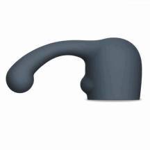 Насадка для вибромассажера Le Wand Curve утяжеленная, серая. Нет в наличии Насадка для вибромассажера Le Wand Curve утяжеленная, серая