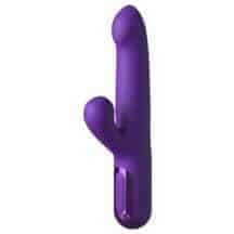 Фрикционный вибратор-кролик PipeDream Super Sonix Silicone Thruster, фиолетовый