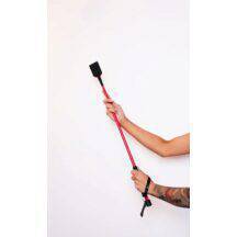 Стек Scandal из натуральной кожи, черный с красным. Нет в наличии Стек Scandal из натуральной кожи, черный с красным