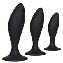 Набор анальных пробок Calexotics Curve Kit, черный. Нет в наличии Набор анальных пробок Calexotics Curve Kit, черный
