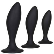 Набор анальных пробок Calexotics Curve Kit, черный. Нет в наличии Набор анальных пробок Calexotics Curve Kit, черный