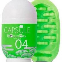 Мастурбатор MensMax Capsule Matsu, зелёный