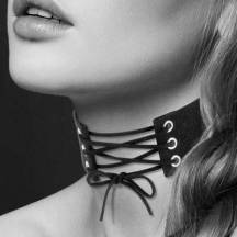 Чокер с Шнуровкой Choker Lacet Noir, черный