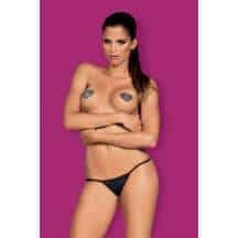 Пэстисы Obsessive A 750 nipple covers, Чёрный, One size
