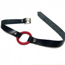 Кляп-кольцо BDSM Арсенал, черно-красный. Нет в наличии Кляп-кольцо BDSM Арсенал, черно-красный