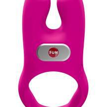 Виброкольцо Fun Factory Nos, розовое