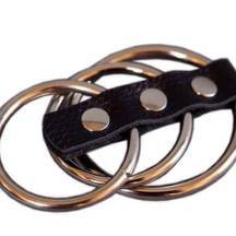 Сбруя на фаллос и мошонку