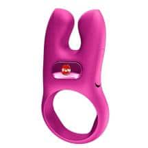 Виброкольцо Fun Factory Nos, розовое